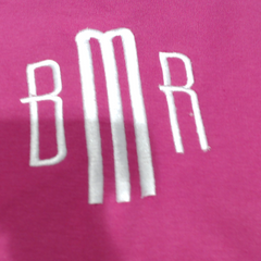 BLOOPER CLOTHING: Monogrammed Open Back Sweatshirt