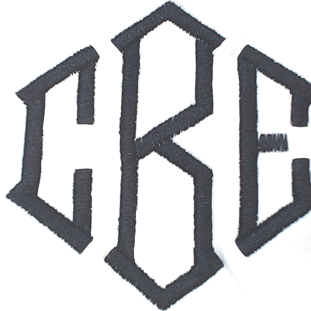 BLOOPER CLOTHING: Monogrammed Scalloped T-Shirt