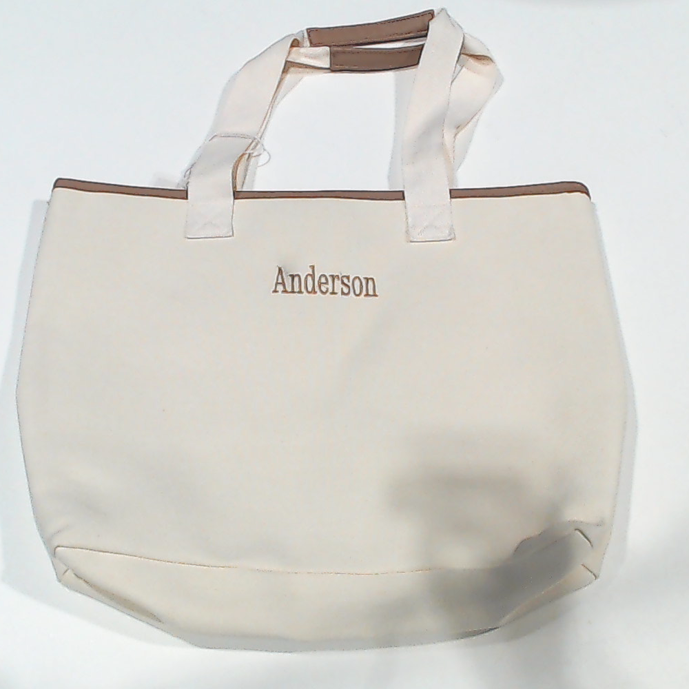 BLOOPER BAG: Monogrammed Tote Bag