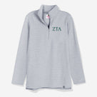 Zeta Tau Alpha Pullover Sweatshirt | Heathered Gray