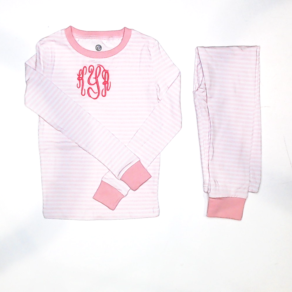 BLOOPER KIDS: Monogrammed Kids Pajamas