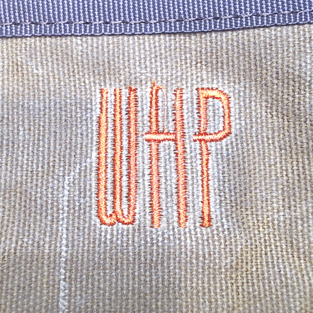 BLOOPER BAG: Personalized Waxed Canvas Dopp Kit
