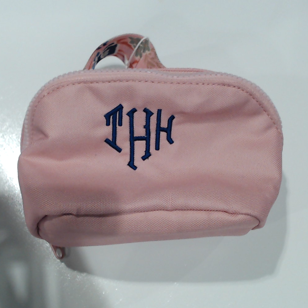 BLOOPER BAG: Monogrammed Makeup Bag