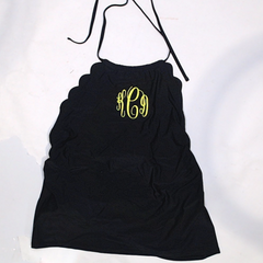 BLOOPER SWIM: Monogrammed High Neck Tankini