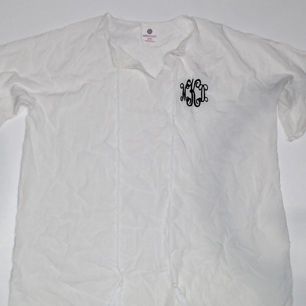 BLOOPER SWIM: Monogrammed Cover Up