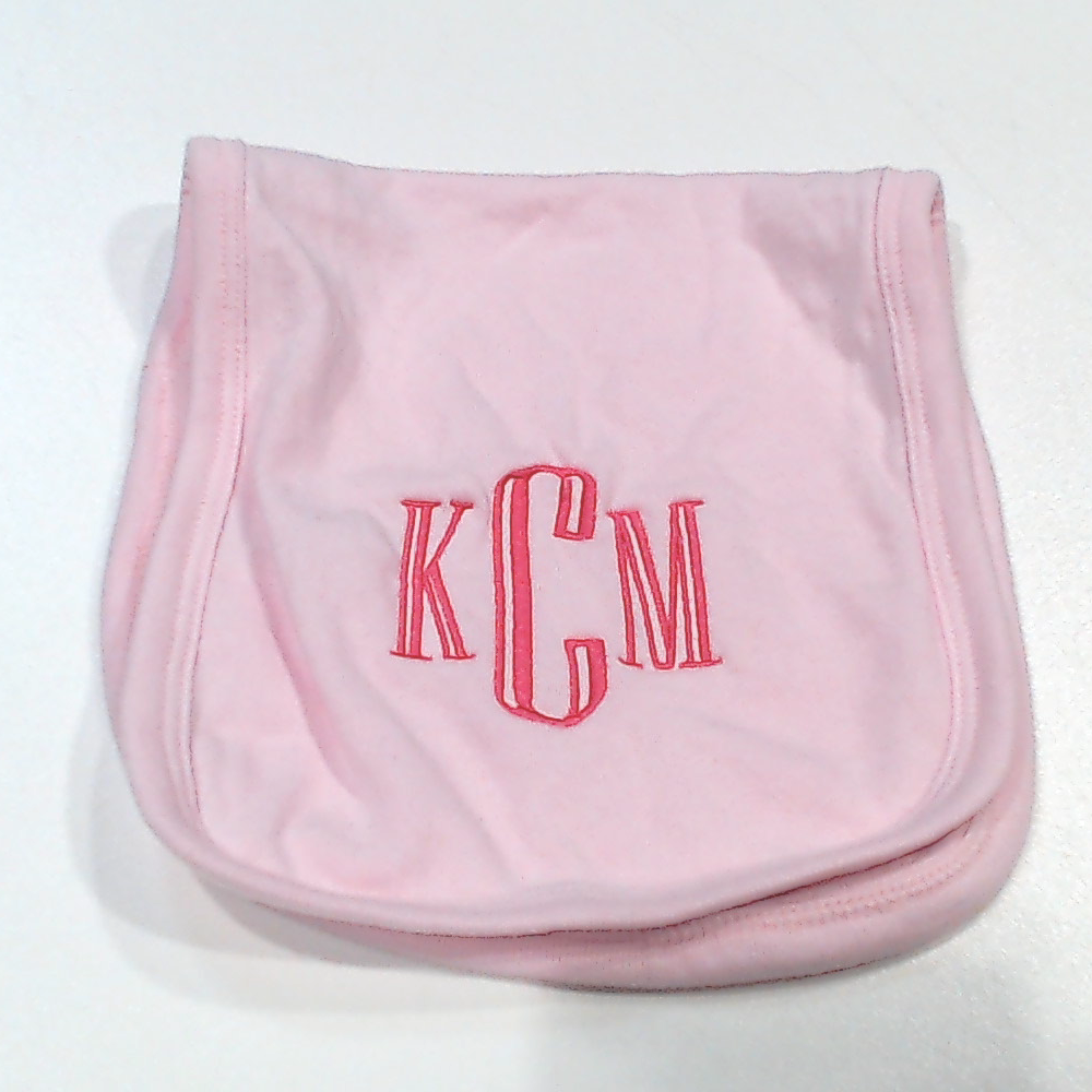 BLOOPER KIDS: Monogrammed Baby Terry Burp Cloth
