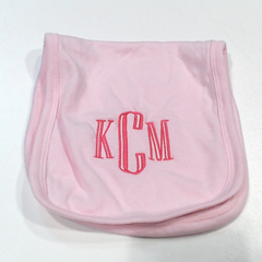 BLOOPER KIDS: Monogrammed Baby Terry Burp Cloth
