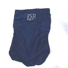 BLOOPER SWIM: Monogrammed One Piece Bathing Suit