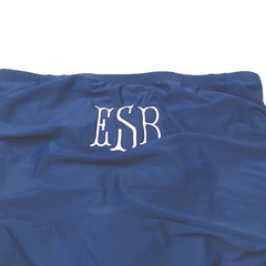 BLOOPER SWIM: Monogrammed One Piece Bathing Suit