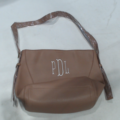 BLOOPER BAG: Monogrammed Bucket Bag
