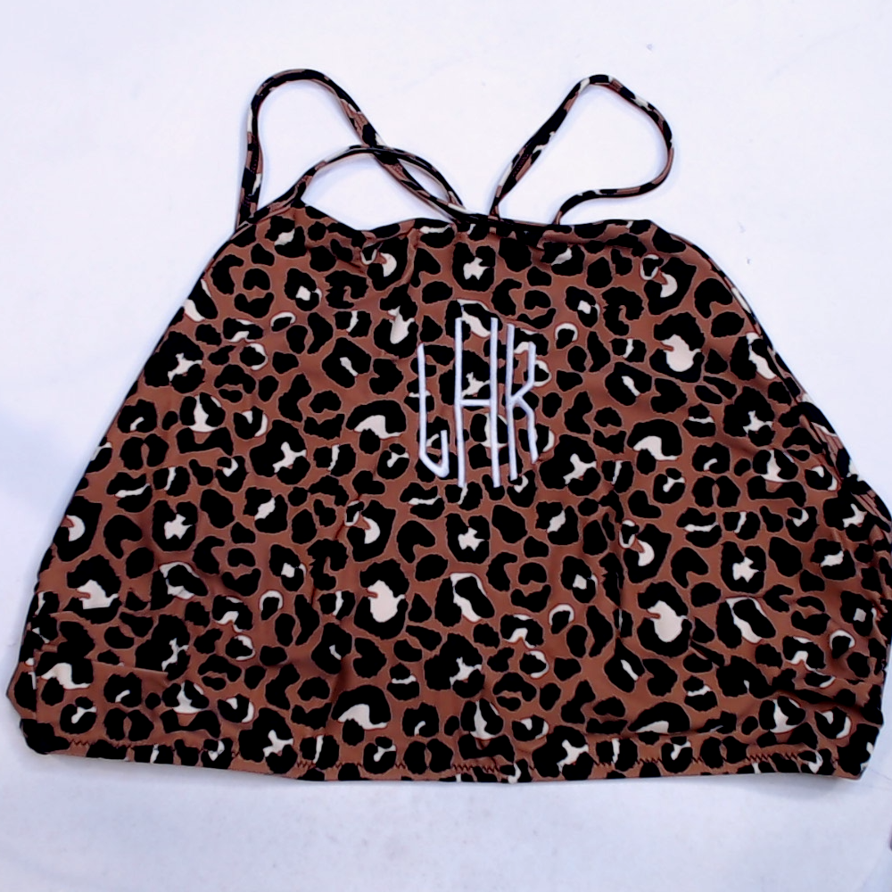 BLOOPER SWIM: Monogrammed Tankini
