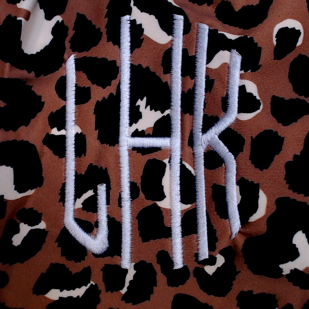 BLOOPER SWIM: Monogrammed Tankini