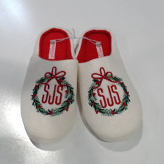 BLOOPER SHOES: Monogrammed Slippers