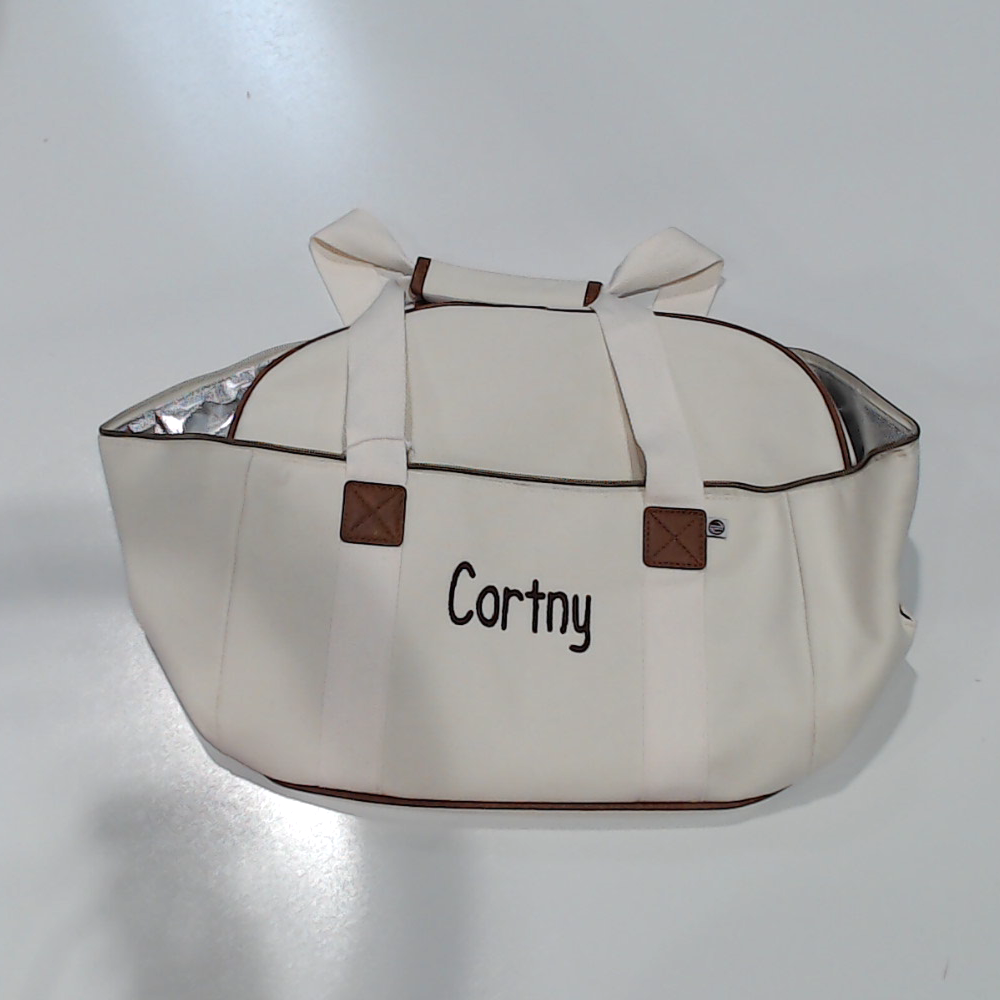 BLOOPER ACCESSORY: Monogrammed Slow Cooker Carrier