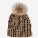 Chunky Knit Beanie | Brown