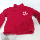 BLOOPER KIDS: Monogrammed Kids Sherpa Jacket