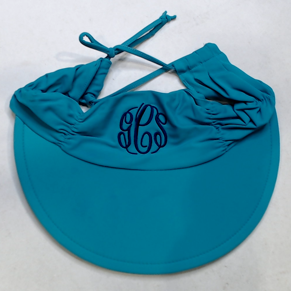 BLOOPER SWIM: Monogrammed Swim Visor