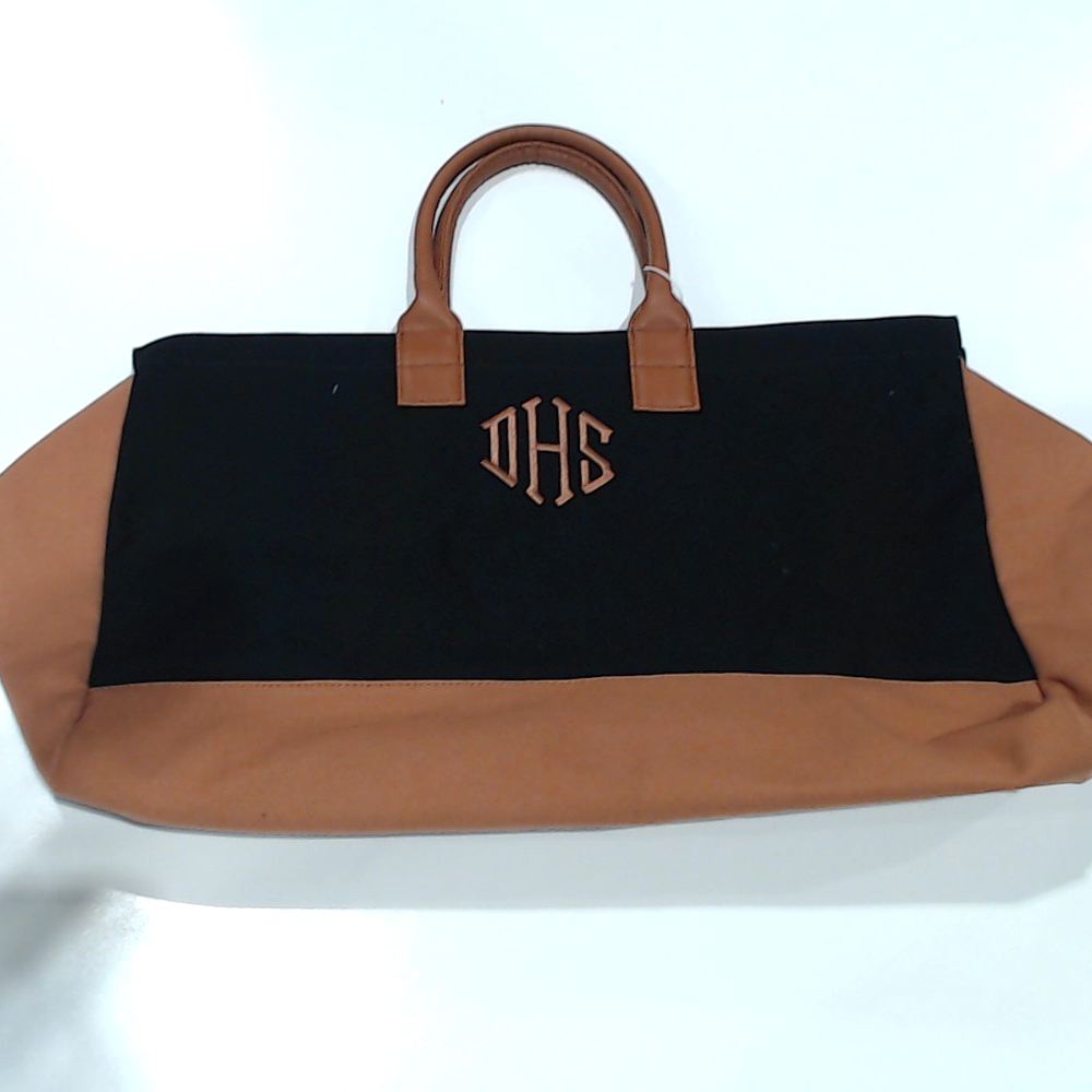 BLOOPER BAG: Monogrammed Upscale Weekender