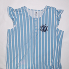BLOOPER CLOTHING: Monogrammed Ruffle Top