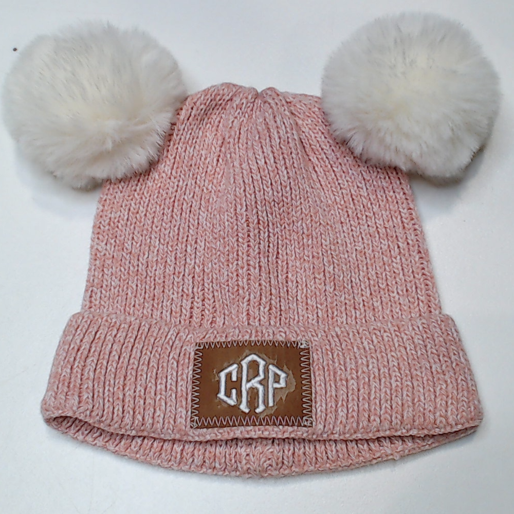 BLOOPER ACCESSORY: Monogrammed Beanie