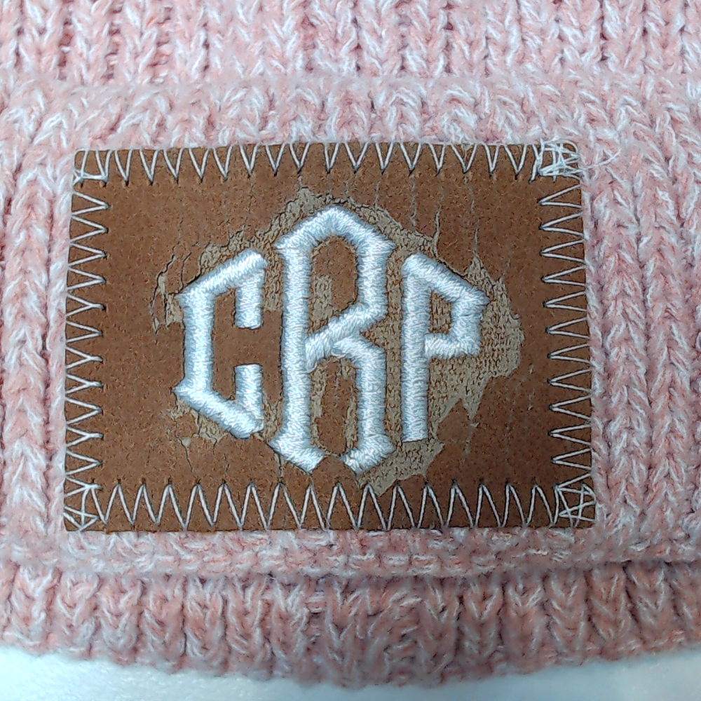 BLOOPER ACCESSORY: Monogrammed Beanie