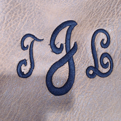 BLOOPER BAG: Monogrammed Saddlebag