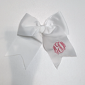 BLOOPER KIDS: Monogrammed Girls Hair Bow