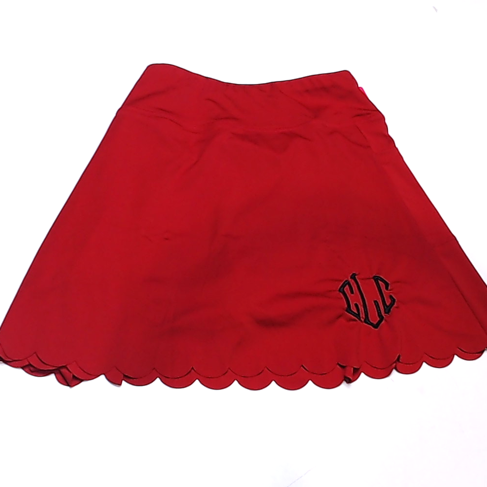 BLOOPER CLOTHING: Monogrammed Skort