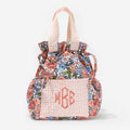 Monogrammed Toiletry Bag in Boho Blooms