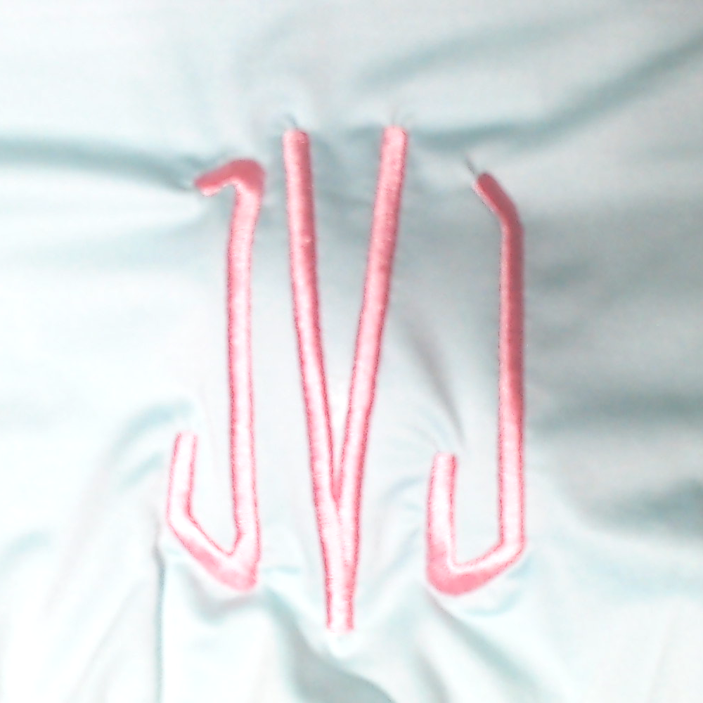 BLOOPER SWIM: Monogrammed Beach Cover Up
