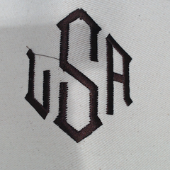 BLOOPER BAG: Monogrammed Vintage Weekender