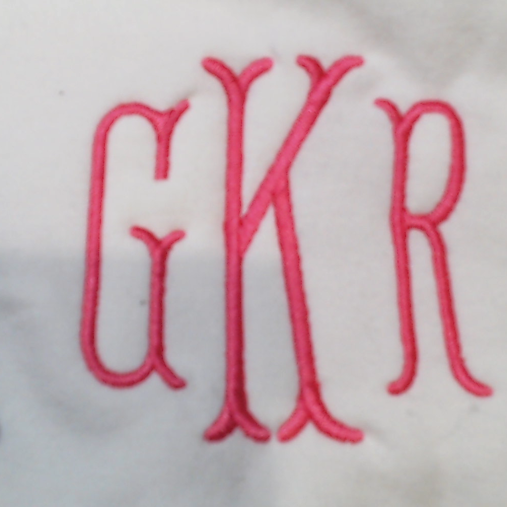 BLOOPER CLOTHING: Monogrammed Quarter Zip Sweatshirt