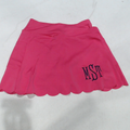 BLOOPER KIDS: Monogrammed Girls Skort