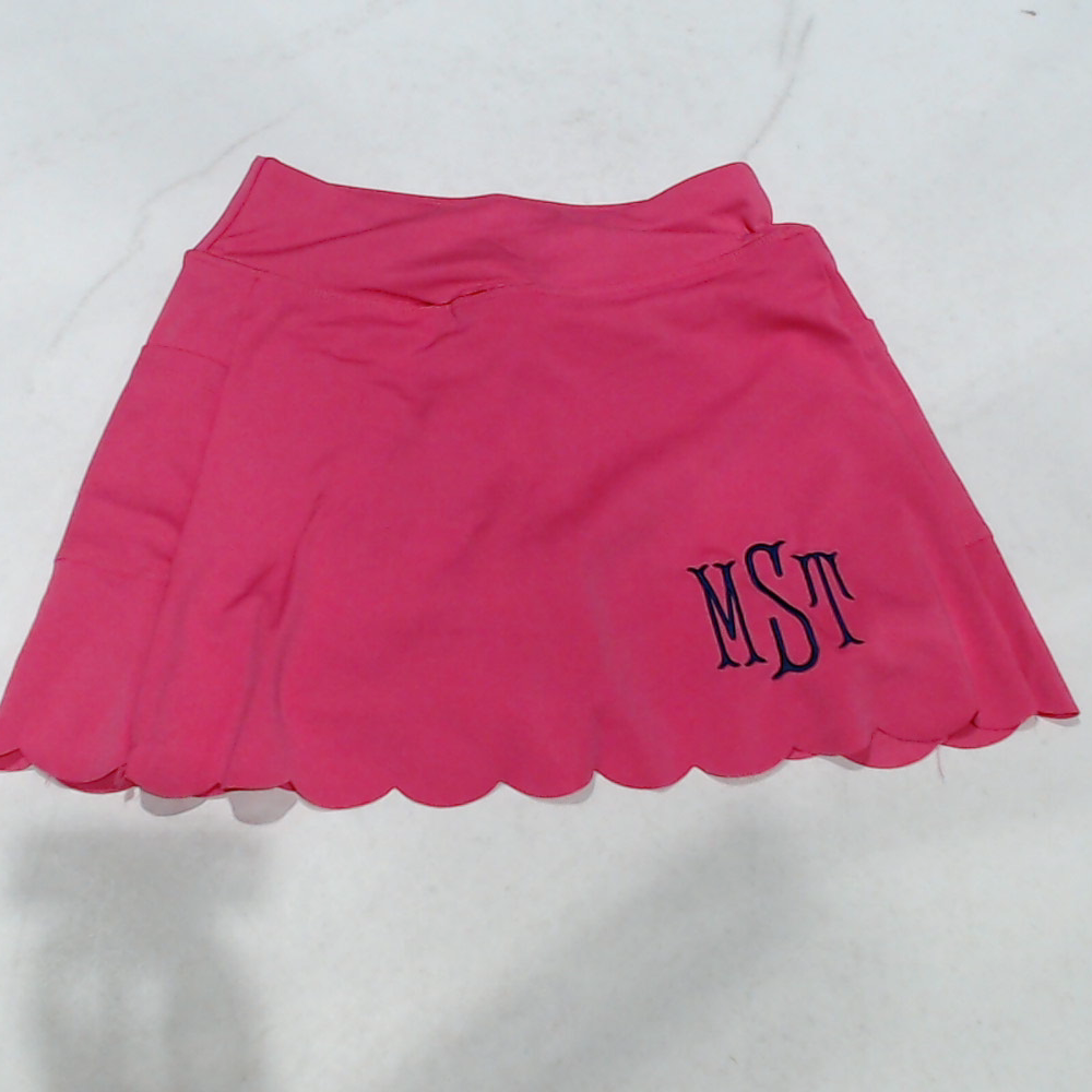 BLOOPER KIDS: Monogrammed Girls Skort