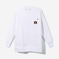 Auburn Tigers Crewneck Sweatshirt in White