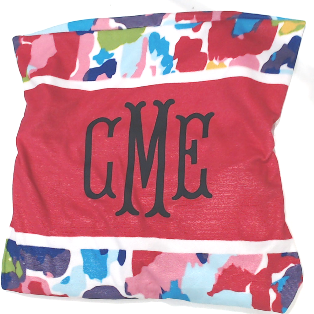 BLOOPER ACCESSORY: Monogrammed Chair Cover