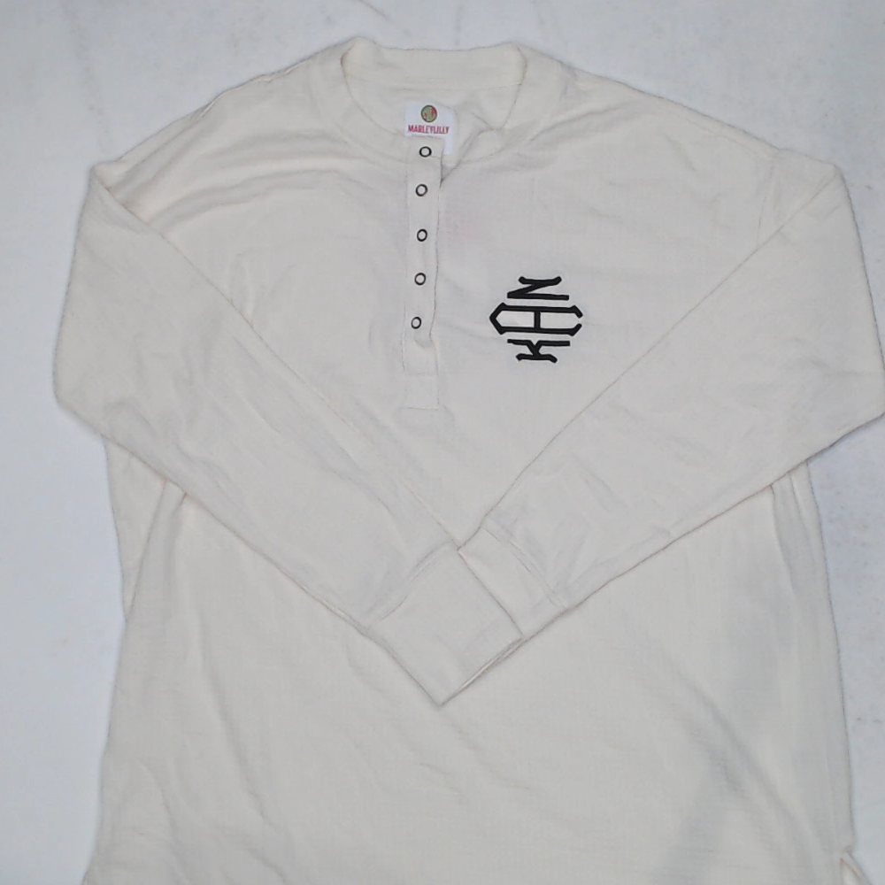 BLOOPER CLOTHING: Monogrammed Waffle Shirt