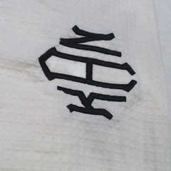 BLOOPER CLOTHING: Monogrammed Waffle Shirt