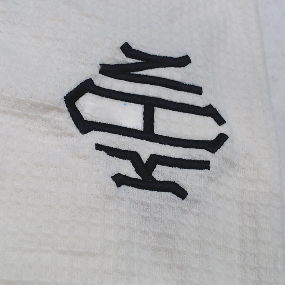 BLOOPER CLOTHING: Monogrammed Waffle Shirt