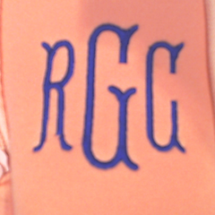 BLOOPER BAG: Monogrammed Water Bottle Holder