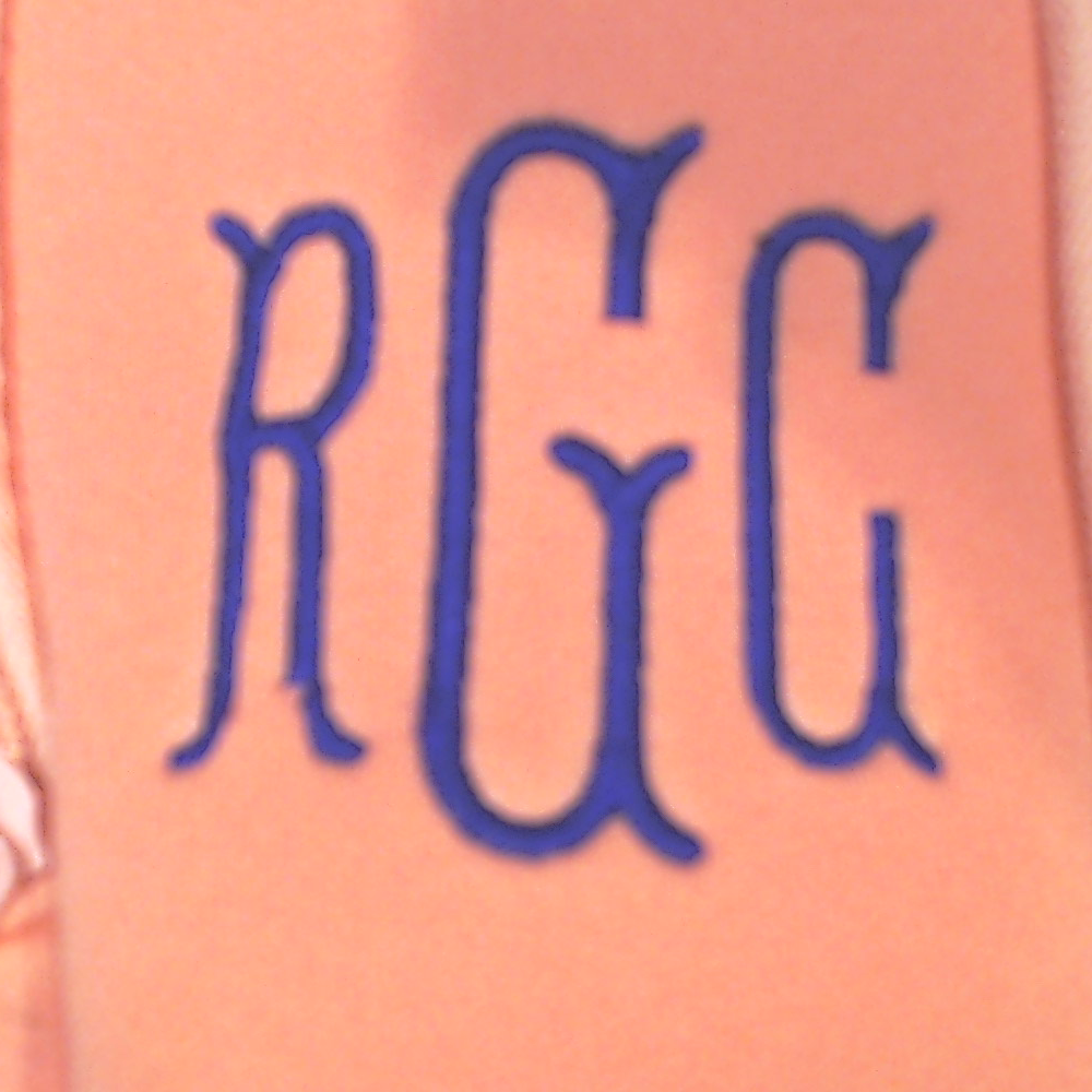 BLOOPER BAG: Monogrammed Water Bottle Holder