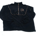 BLOOPER CLOTHING: Monogrammed Leopard Piped Pullover Sweatshirt