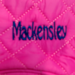 BLOOPER KIDS: Monogrammed Kids Diamond Quilted Cosmetic Case