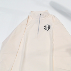 BLOOPER CLOTHING: Monogrammed Windbreaker Pullover