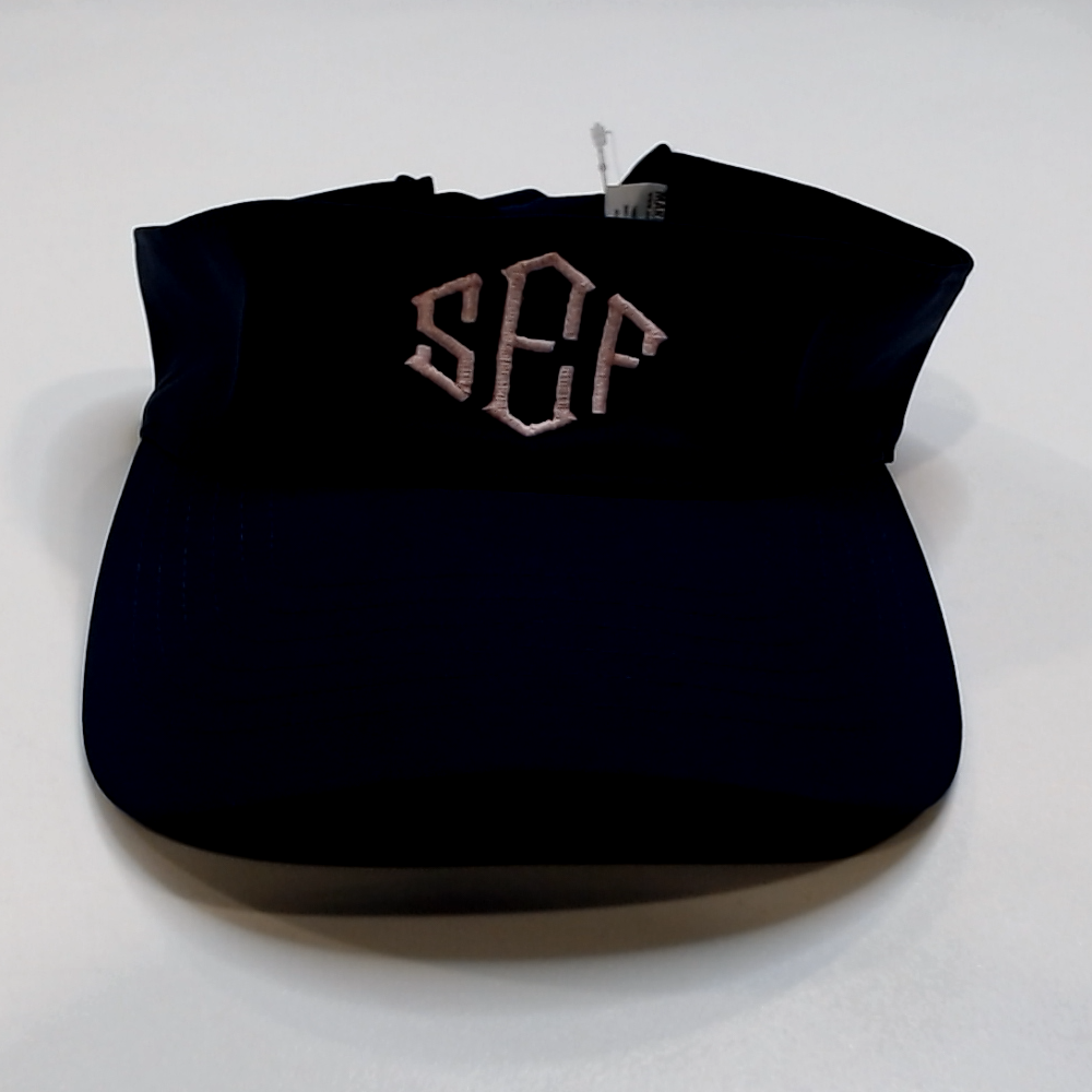 BLOOPER ACCESSORY: Monogrammed Visor