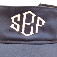BLOOPER ACCESSORY: Monogrammed Visor