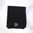 BLOOPER ACCESSORY: Monogrammed Cable Knit Scarf