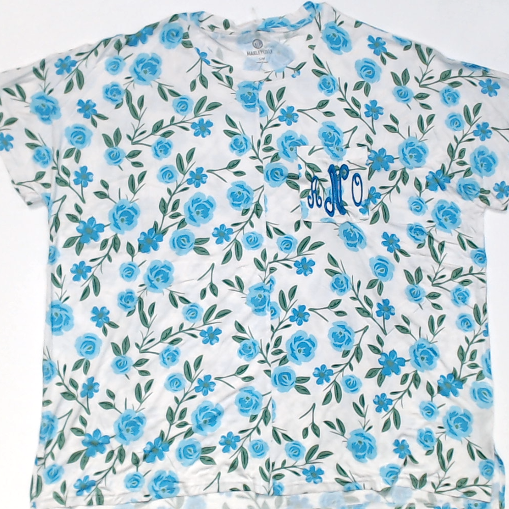 BLOOPER CLOTHING: Monogrammed Jersey T-Shirt