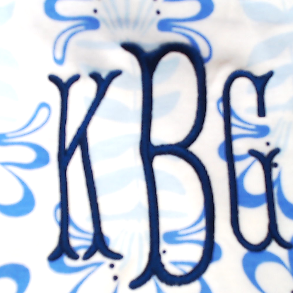 BLOOPER SWIM: Monogrammed Nantucket Cover Up