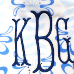 BLOOPER SWIM: Monogrammed Nantucket Cover Up